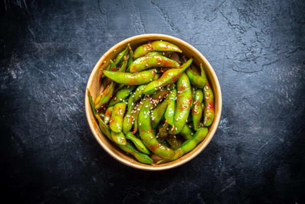 Kimchi Edamame