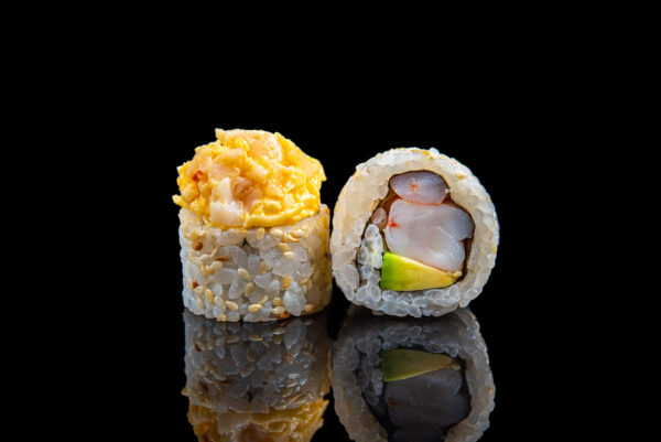 Baked Scallop Prawn Maki